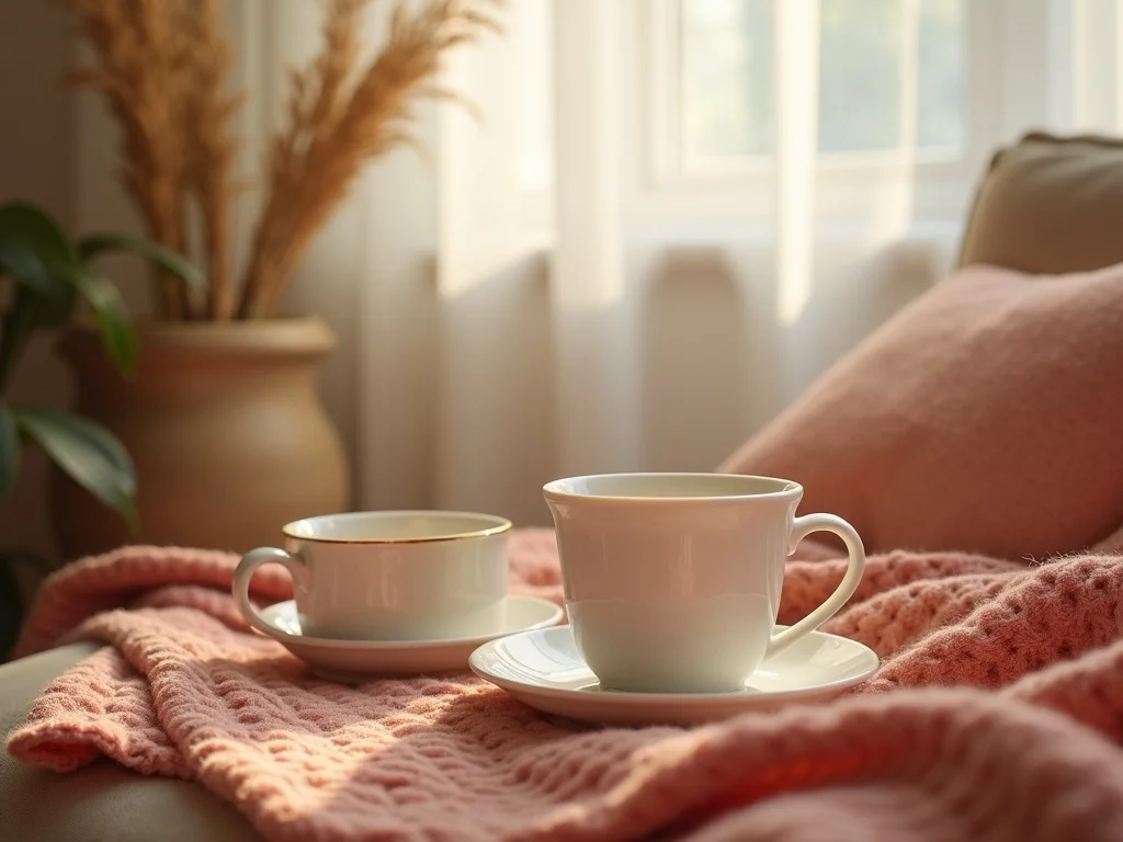 Soft lighting setup for highly sensitive people